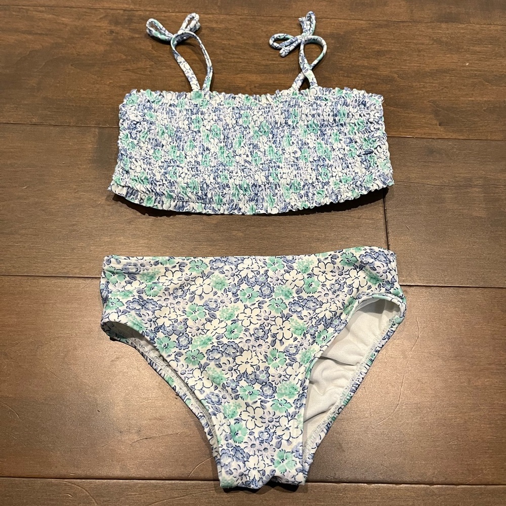 Baby Gap 3 Years Toddler Floral Girls Bikini 2 Piece